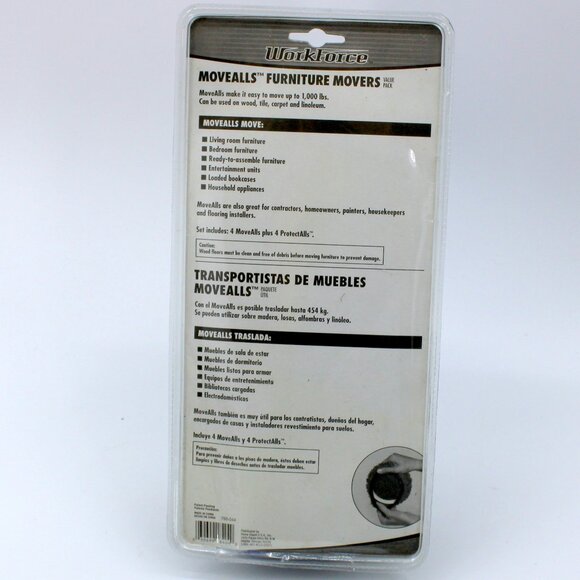 Workforce Movealls Value Pack - Set of 8 Furniture Gliders - Picture 2 of 2